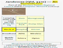 Tablet Screenshot of jandowae.com